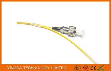 comprare PVC monomodale a fibra ottica G652D del cavo di colore di giallo 1meter della treccia FC 0.9mm fabbricazione online