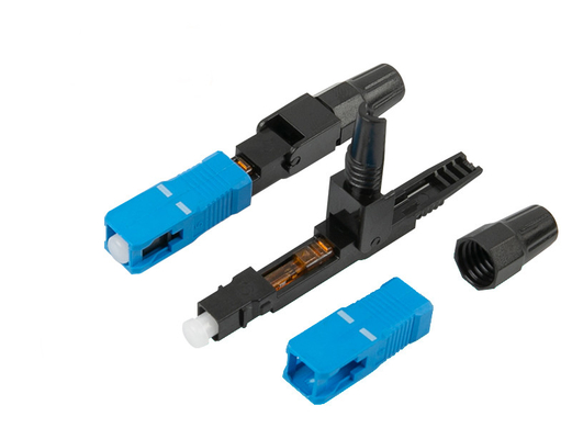 comprare 60mm FTTH veloci collegano l'Assemblea rapida del connettore dello Sc APC dei connettori della fibra fabbricazione online