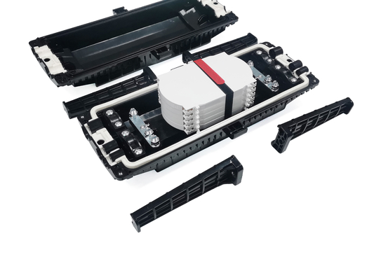 comprare I 144 centri 3 in 3 verso l'esterno la botola sotterranea della chiusura unita a fibra ottica in-linea IP68 hanno sepolto fabbricazione online