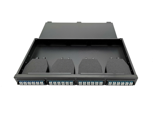 comprare cavo a 19 pollici di fibra ottica MPO LC del quadro d'interconnessione del supporto di scaffale 1U MTP MPO ODF 96 fabbricazione online
