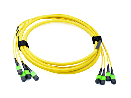 comprare Cavo di toppa femminile ottico dell'assemblaggio cavi del camion delle fibre MTP di USCONEC 48 per Data Center fabbricazione online