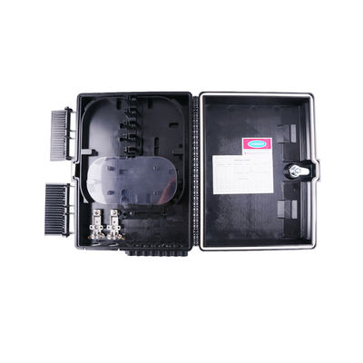 Fornitore ottico 1x16 Splitter NAP Fibra ottica Cable Termination Distribution Box Nero Uncut Port SC Coupler
