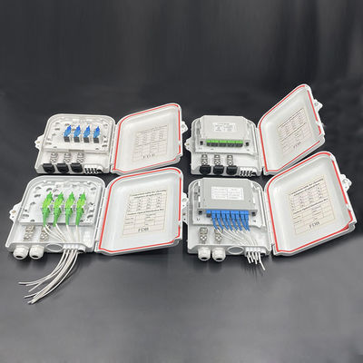 Casella di terminazione in fibra ottica per applicazioni FTTH