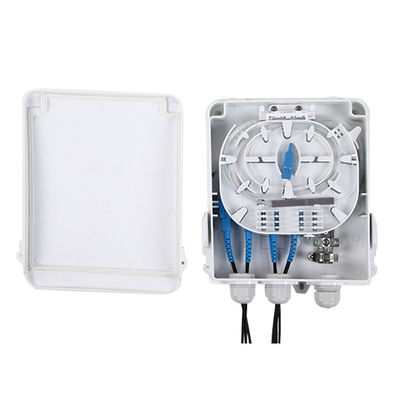 FDB0208D Fibra ottica Splitter Box con 8SC Adapter Bracket e 8 SC/APC Adapter per la distribuzione