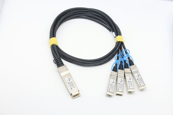 100G QSFP28 a 4x25G SFP28 DAC Twinax Cable Direct Attach Copper Material Compatibile con Cisco