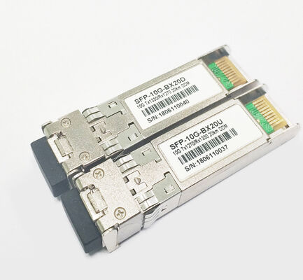 SFP 10G 20km LC/UPC BIDI Modulo SFP Trasmettitore Modulo a fibra ottica